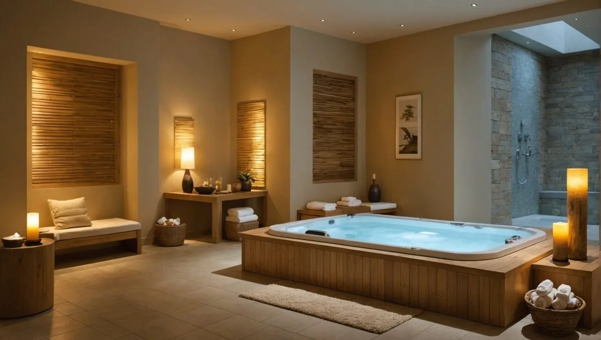 spa privatif en Vendée avec piscine et ambiance relaxante