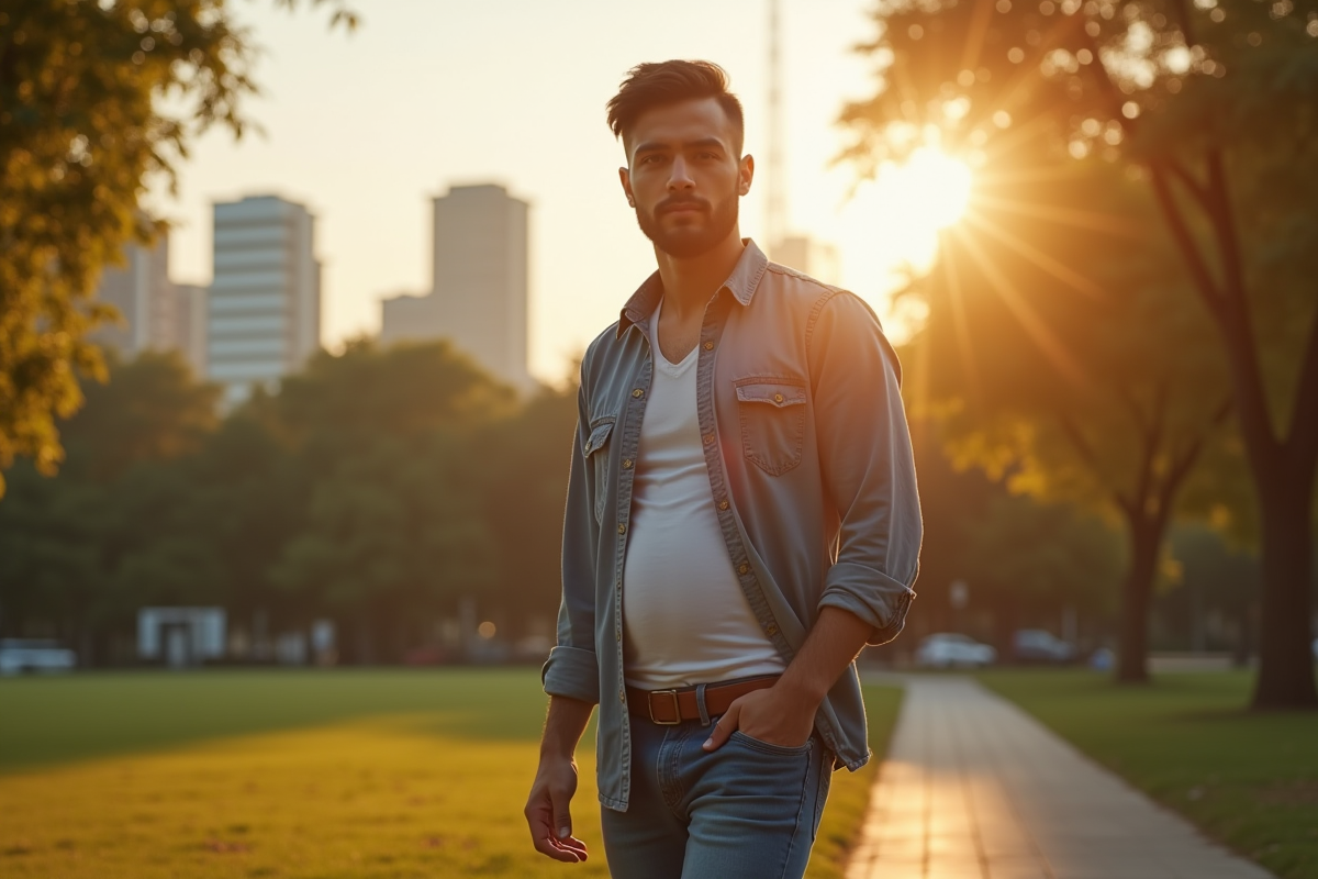 homme enceinte